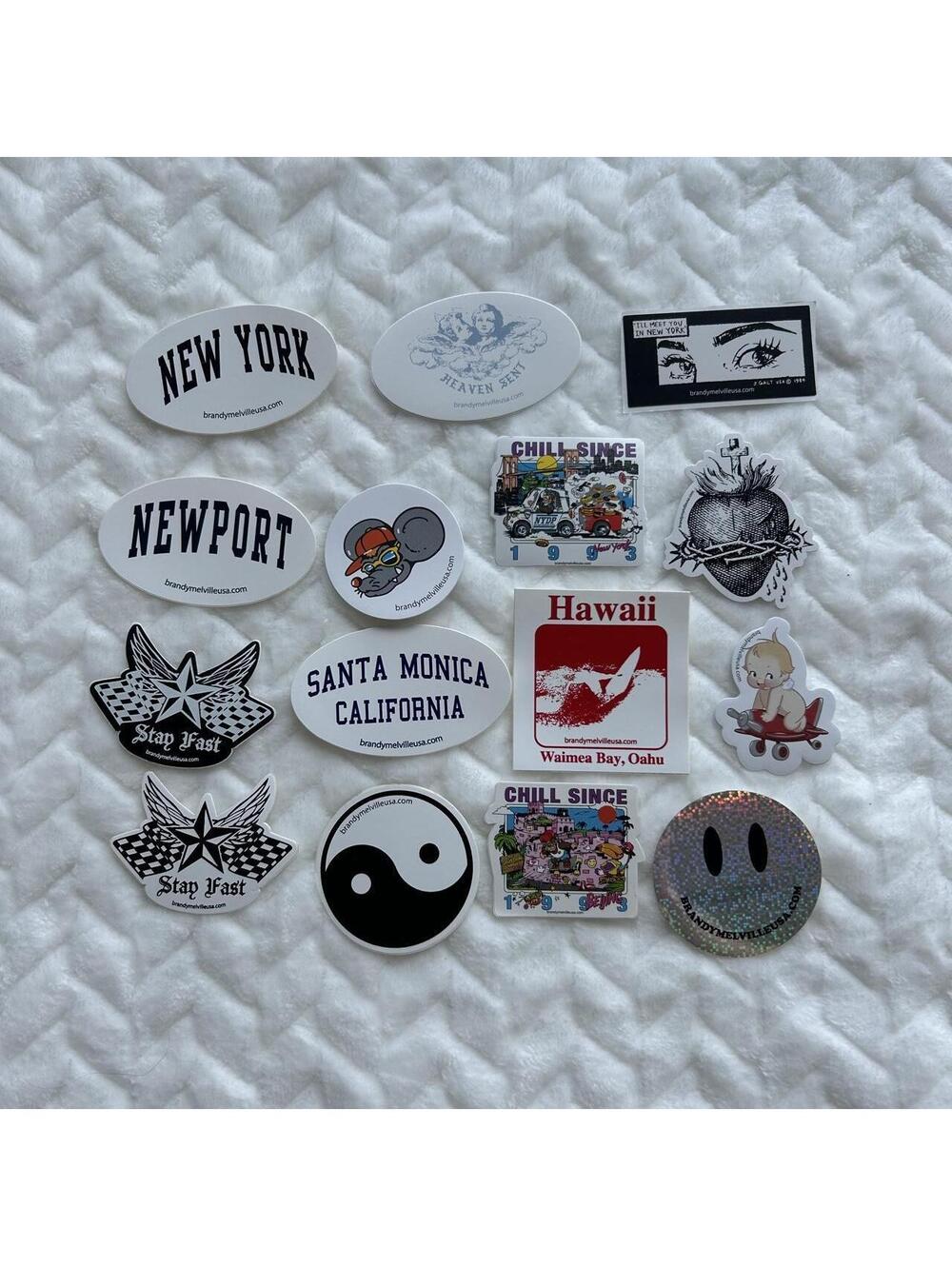 Brandy Melville stickers bundle